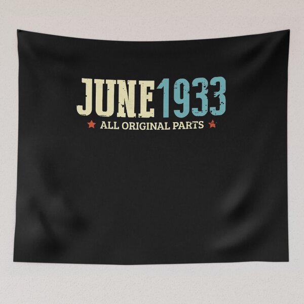 Item preview, Funny June 1933 Original Parts Vintage 88th Birthday designed and sold by lucydao123.