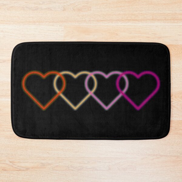 Item preview, Subtle Lesbian Hearts Flag designed and sold by hclliish.
