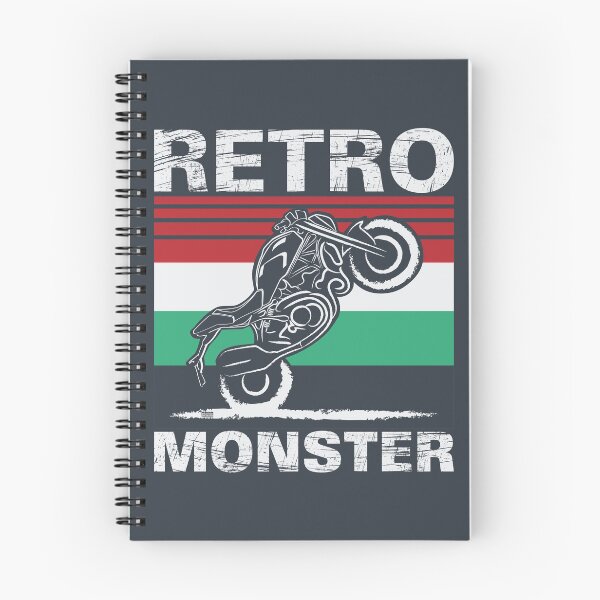 Item preview, Retro Monster featuring Monster Lover Design on Dark - Real Biker designed and sold by etoide.