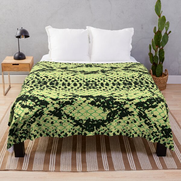 Item preview, Green Reptile Skin Gradient Print Pattern  designed and sold by FranzNCandy.