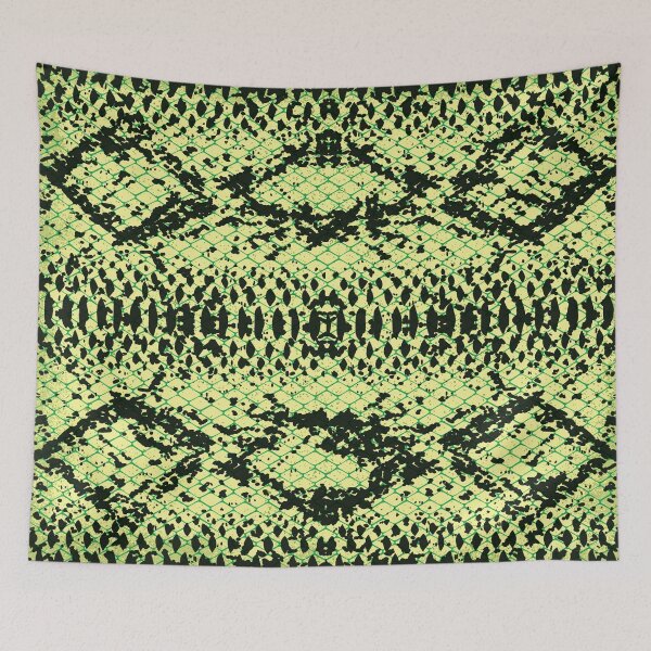 Item preview, Green Reptile Skin Gradient Print Pattern  designed and sold by FranzNCandy.