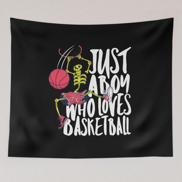 Item preview, Just A Boy Who Loves Basketball designed and sold by Ibu83.