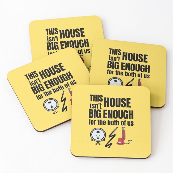 Item preview, This House Isn't Big Enough For the Both of Us Vacuum Fun Gifts designed and sold by SavvyCleaner.