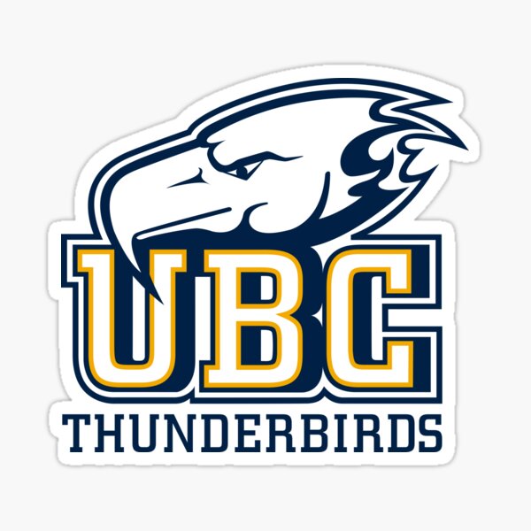 Vista previa del artículo con la obra «Logotipo de la UBC (Thunderbirds)3», diseñado y vendido por GemaStore.