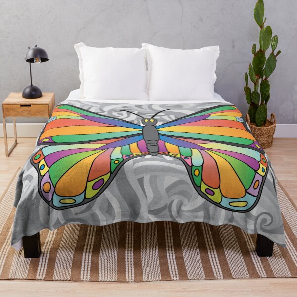 Item preview, Groovy Butterfly (swirly background) designed and sold by dave-williams.