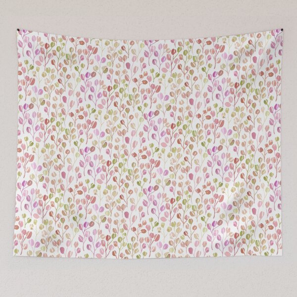 Item preview, Eucalyptus Sprigs | Pink & Green designed and sold by RebeccaFlaherty.