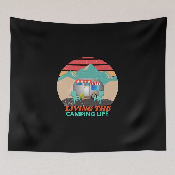 Item preview, Living the Camping Life-Camping Favorite designed and sold by DiensDesign.