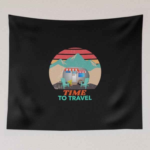 Item preview, Time to Travel, Going Camping designed and sold by DiensDesign.