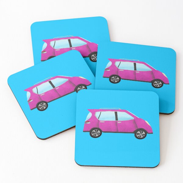 Item preview, Pink car designed and sold by Nadia Arsky.