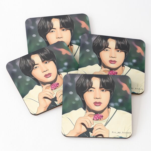 Item preview, Bts kim seokjin Print designed and sold by Purple Ocean.
