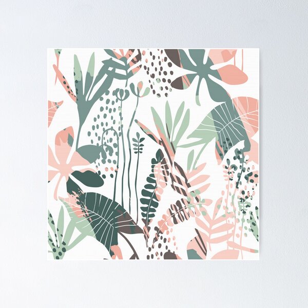 Item preview, Magnífico abstracto tropical designed and sold by pugmom4.