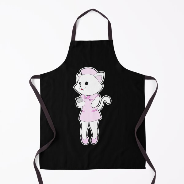Item preview, Cat as Nurse with Notepad designed and sold by Snabdesign84.