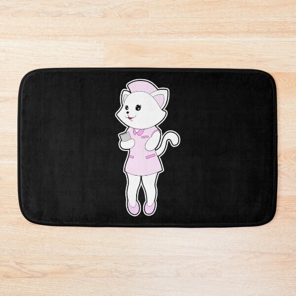 Item preview, Cat as Nurse with Notepad designed and sold by Snabdesign84.