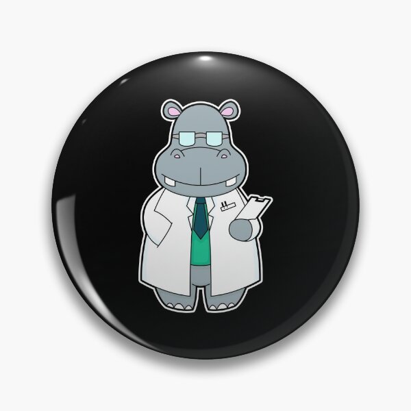 Item preview, Hippo as Doctor with Smock designed and sold by Snabdesign84.