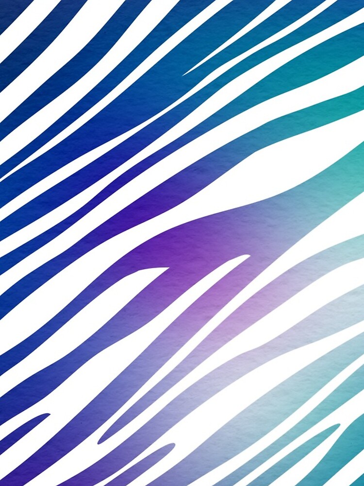 Thumbnail 5 of 5, iPhone Case, Colorful Zebra Print Gradient Pattern designed and sold by FranzNCandy.
