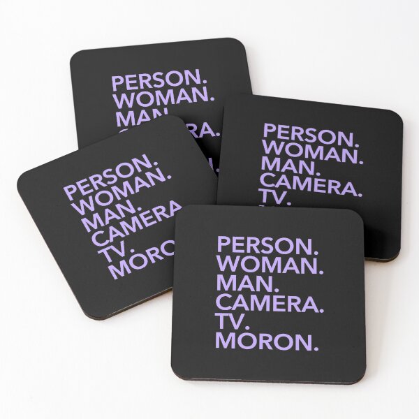 Item preview, Person Woman Man Camera Tv Moron Lavender designed and sold by merystowe1.