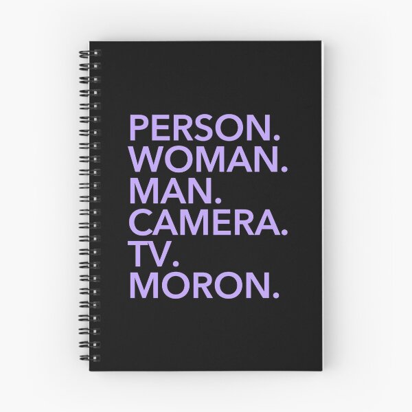 Item preview, Person Woman Man Camera Tv Moron Lavender designed and sold by merystowe1.
