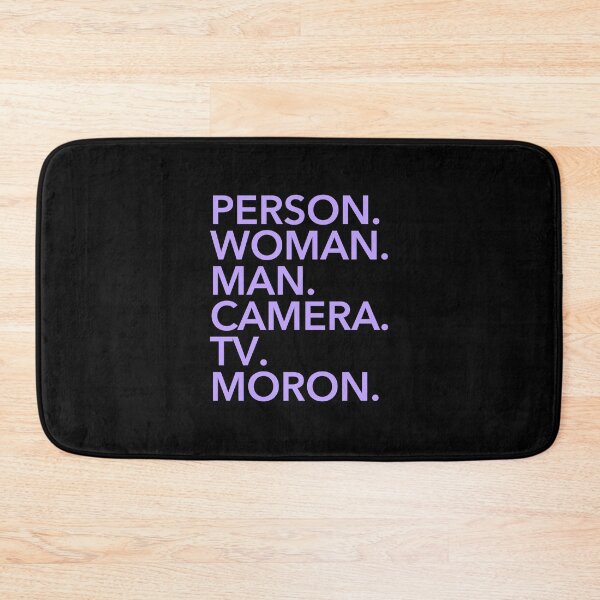 Item preview, Person Woman Man Camera Tv Moron Lavender designed and sold by merystowe1.