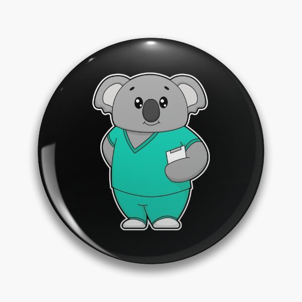 Item preview, Koala as Nurse with Notepad designed and sold by Snabdesign84.