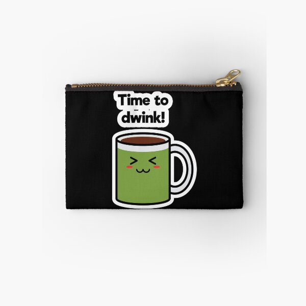 Item preview, Time to Drink | Coffee | Charging | High Battery | Cute Kawaii | Black designed and sold by Wintre2.
