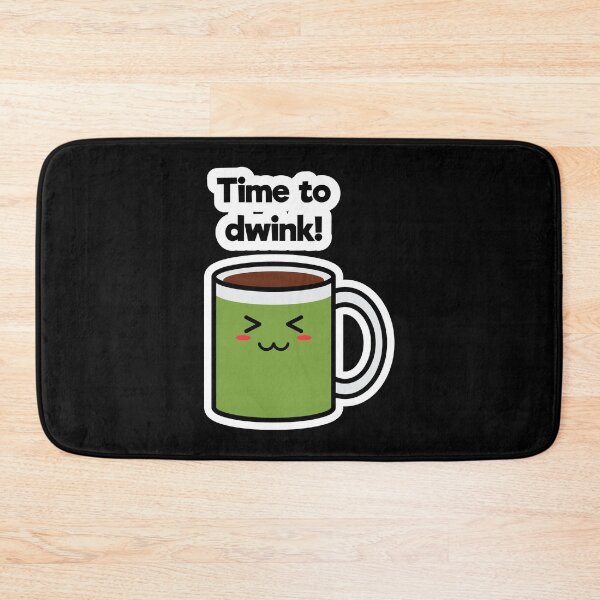 Item preview, Time to Drink | Coffee | Charging | High Battery | Cute Kawaii | Black designed and sold by Wintre2.