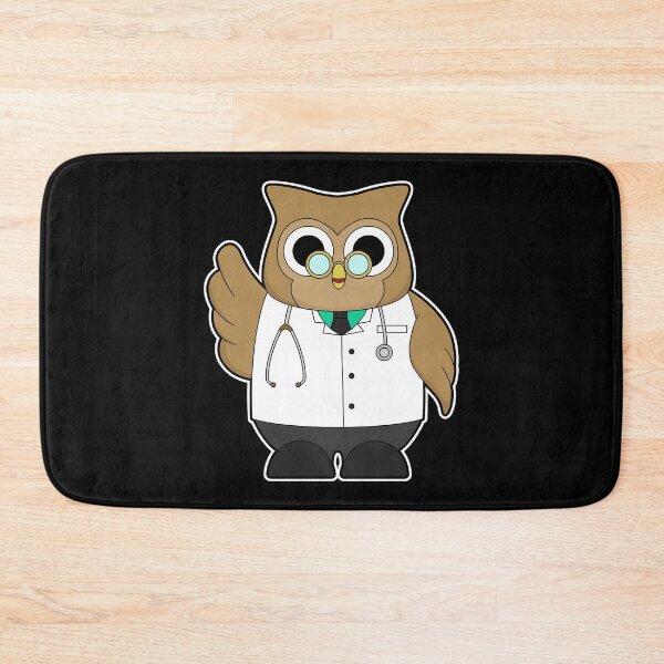 Item preview, Owl as Doctor with Stetoscope designed and sold by Snabdesign84.