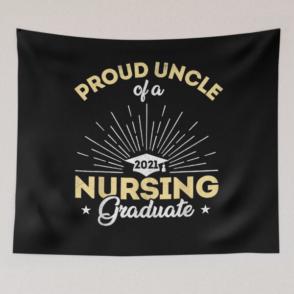 Item preview, Proud Uncle Class Of A Nursing Graduate 21 Grad Family Gift  designed and sold by mchargue12.