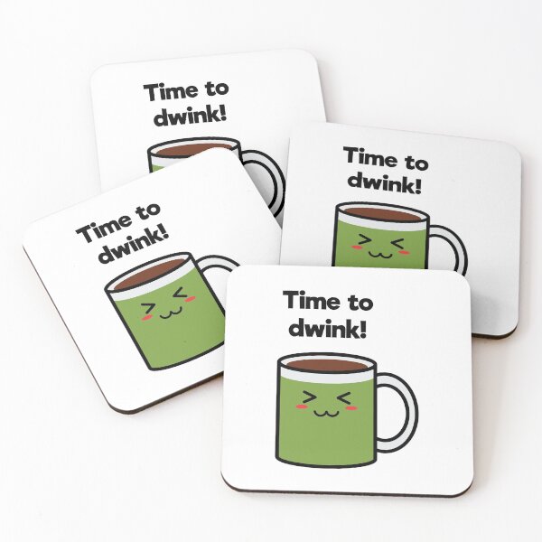 Item preview, Time to Drink | Coffee | Charging | High Battery | Cute Kawaii | White designed and sold by Wintre2.