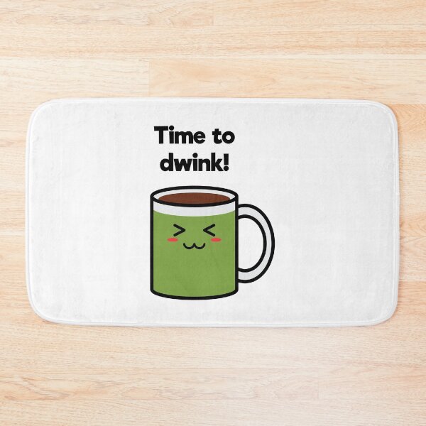 Item preview, Time to Drink | Coffee | Charging | High Battery | Cute Kawaii | White designed and sold by Wintre2.