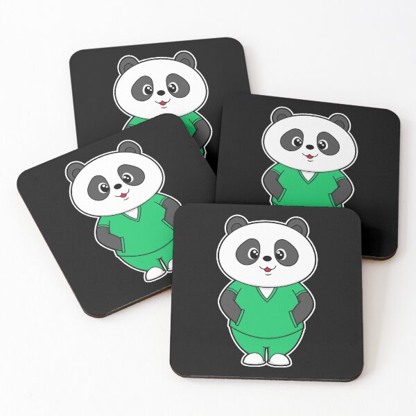 Item preview, Panda as Nurse with Smock designed and sold by Snabdesign84.