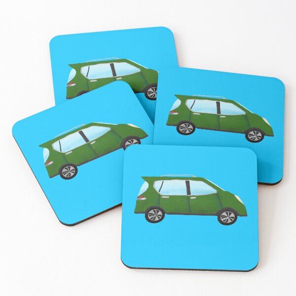 Item preview, Green  car designed and sold by Nadia Arsky.
