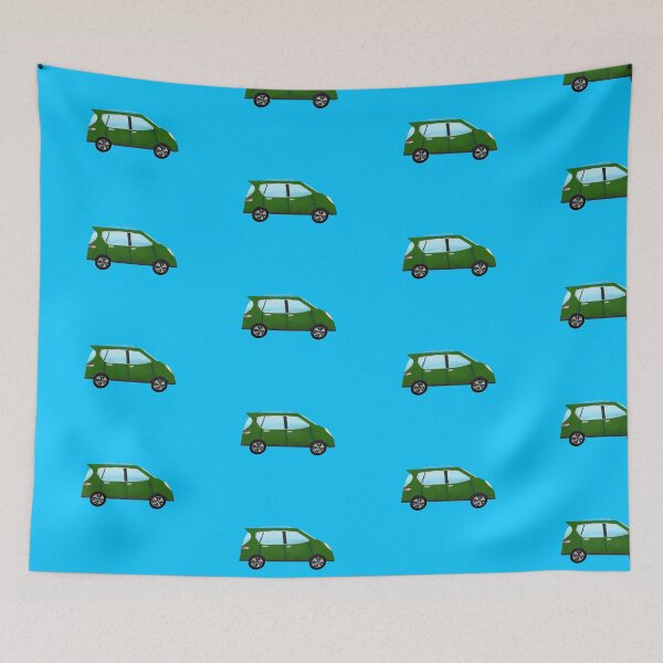 Item preview, Green  car designed and sold by Nadia Arsky.