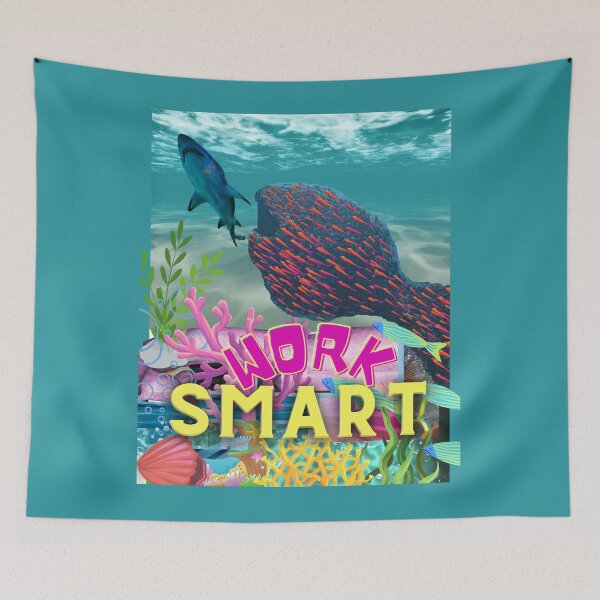 Item preview, Work Smart Not Hard -Positive Inspiration Motivation Tee designed and sold by Flirt-Teez.