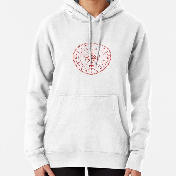 Lilith Sigil Red Pullover Hoodie