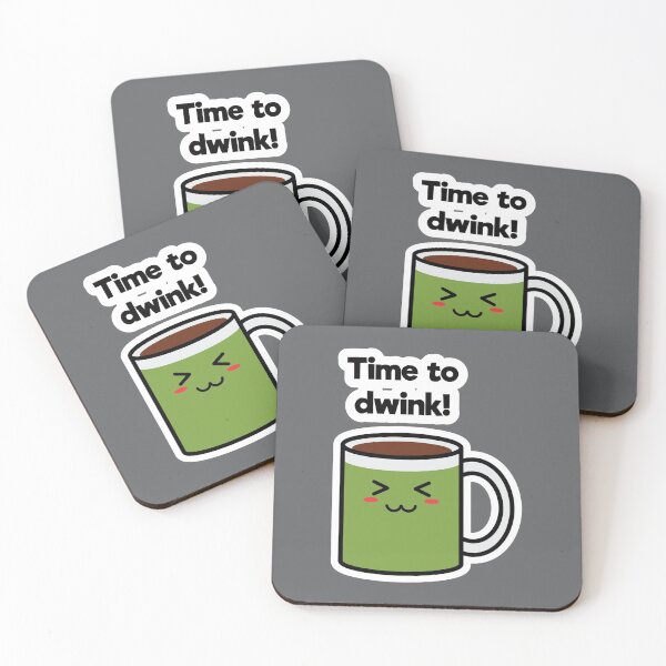 Item preview, Time to Drink | Coffee | Charging | High Battery | Cute Kawaii | Gray designed and sold by Wintre2.