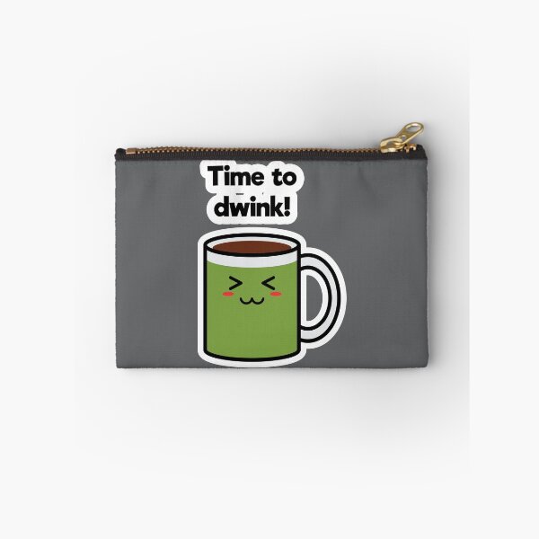 Item preview, Time to Drink | Coffee | Charging | High Battery | Cute Kawaii | Gray designed and sold by Wintre2.
