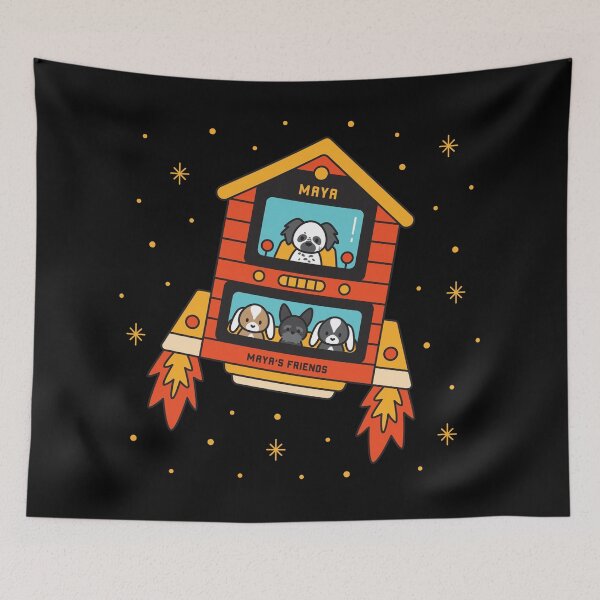 Item preview, Maya and Friends in Space! designed and sold by meugraphics.