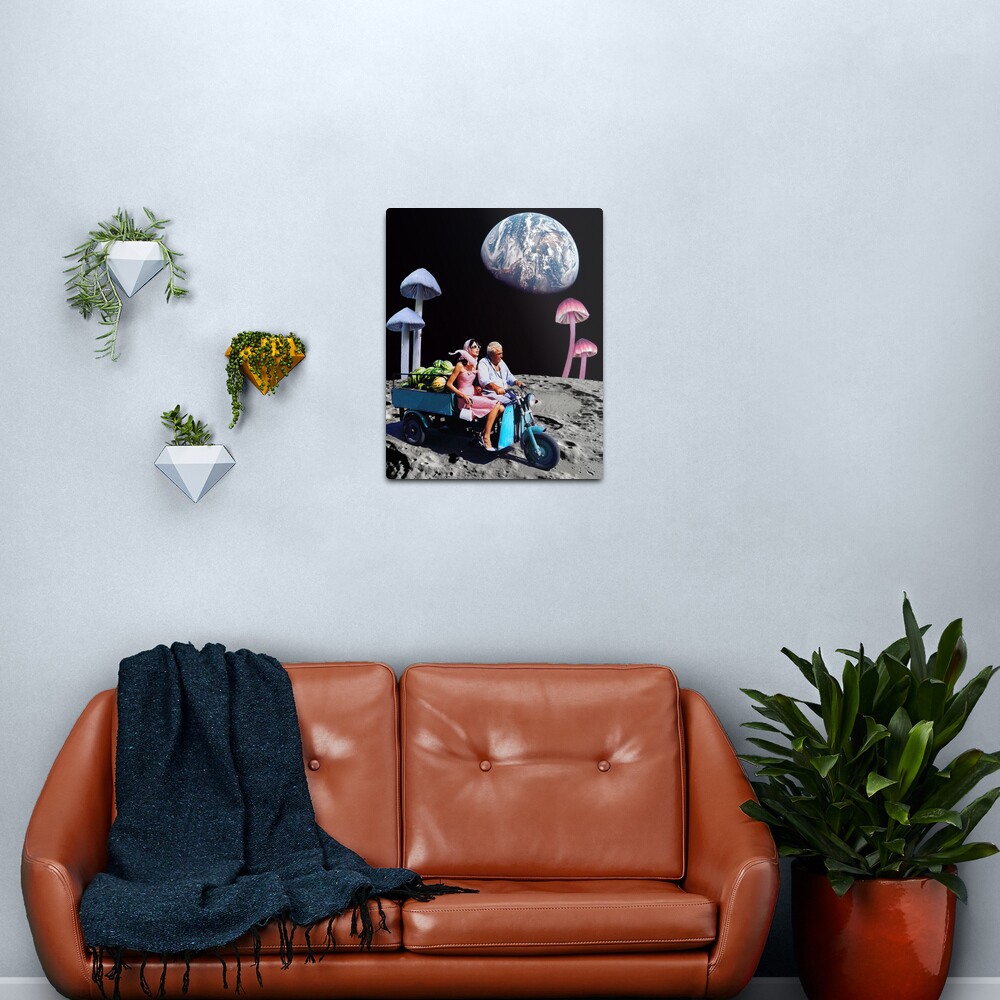 Watermelon delivery Metal Print