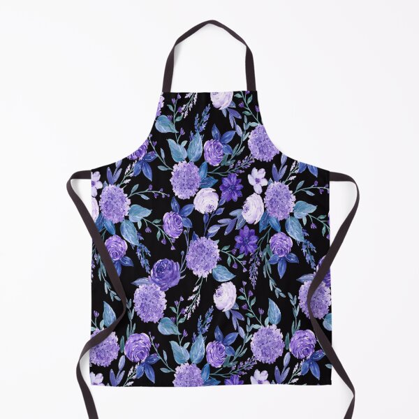 Item preview, Violet flowers on black background designed and sold by darshants.