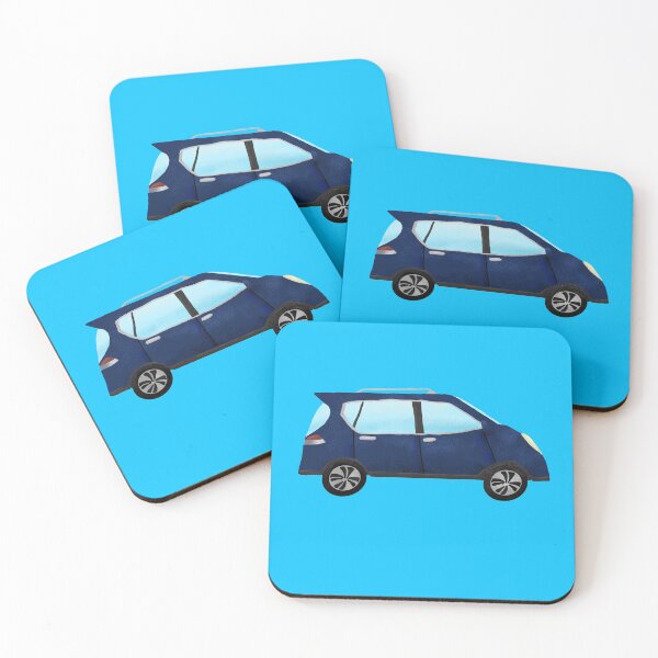 Item preview, Blue car designed and sold by Nadia Arsky.