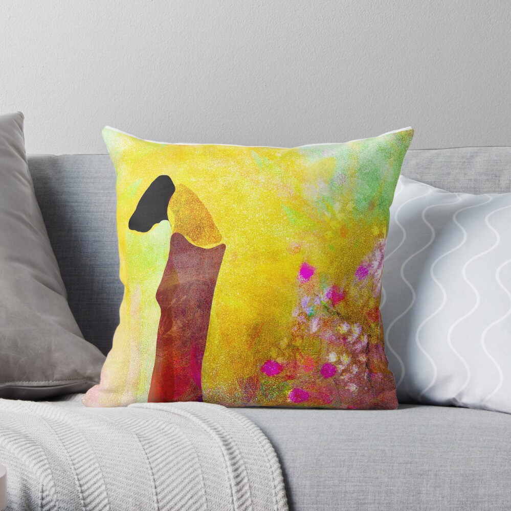 Sisters Throw Pillow