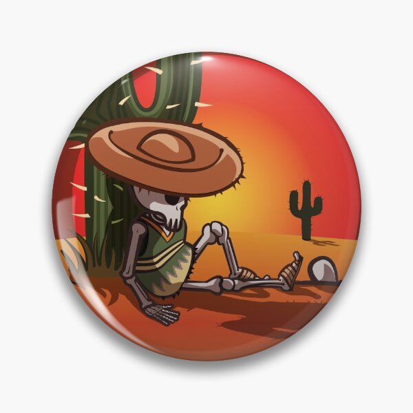 Item preview, Cactus and skeleton at sunset in the desert designed and sold by LEGADOVISUAL.