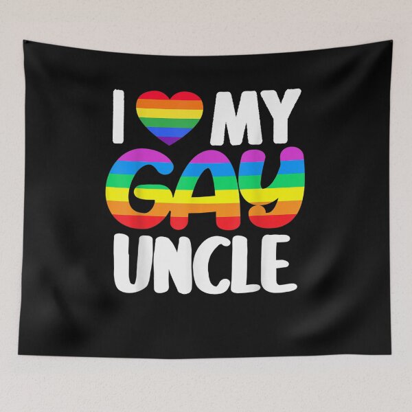 Item preview, I Love My Gay Uncle Pride Lgbt Rainbow Family Support Gift  designed and sold by mchargue12.