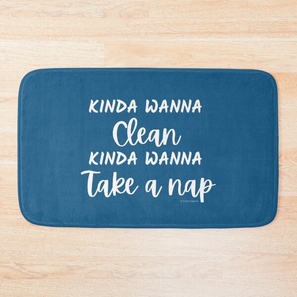 Item preview, Kinda Wanna Clean Kinda Wanna Take a Nap Cleaning Lady Gift designed and sold by SavvyCleaner.