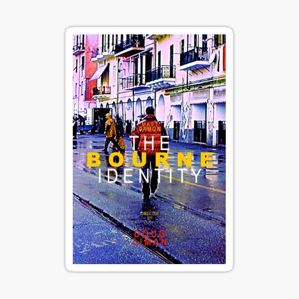 THE BOURNE IDENTITY 4 Sticker
