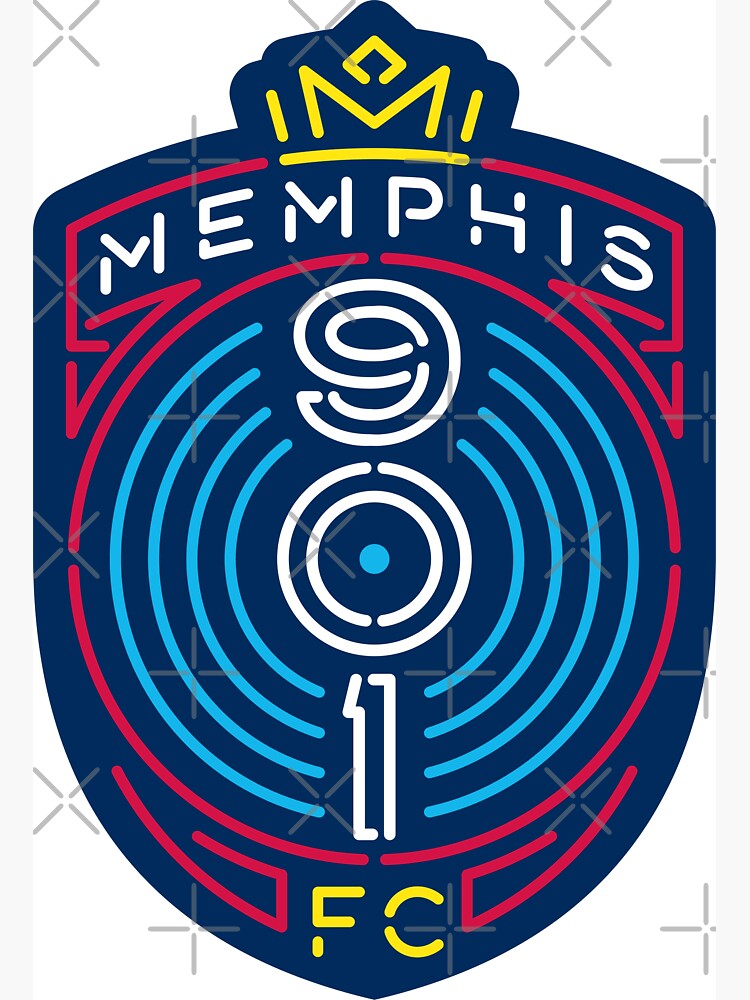 Memphis 901 FC Logo1 Kids T-Shirt for Sale by GemaStore