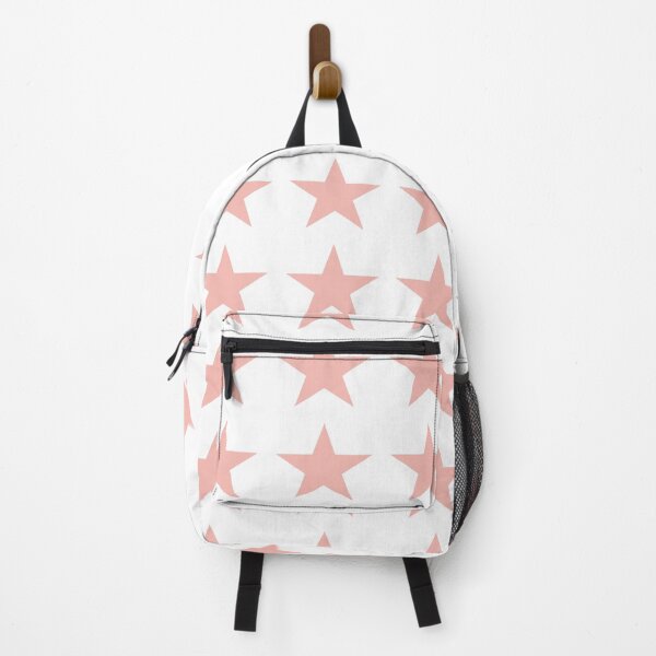 Item preview, Medium BABY PINK and WHITE STARS designed and sold by RachelMacht.