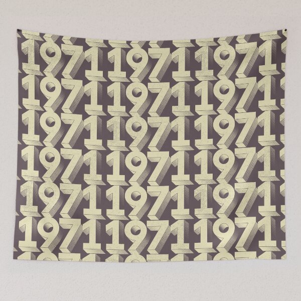 Item preview, born in 1971 designed and sold by wunderfamily.