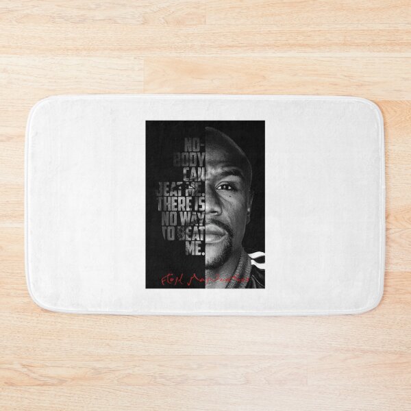 Item preview, Black and white Floyd Mayweather quote designed and sold by elizabeth-olwen.