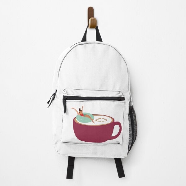 Item preview, Girl on sup in a cup of coffee designed and sold by Adluska.